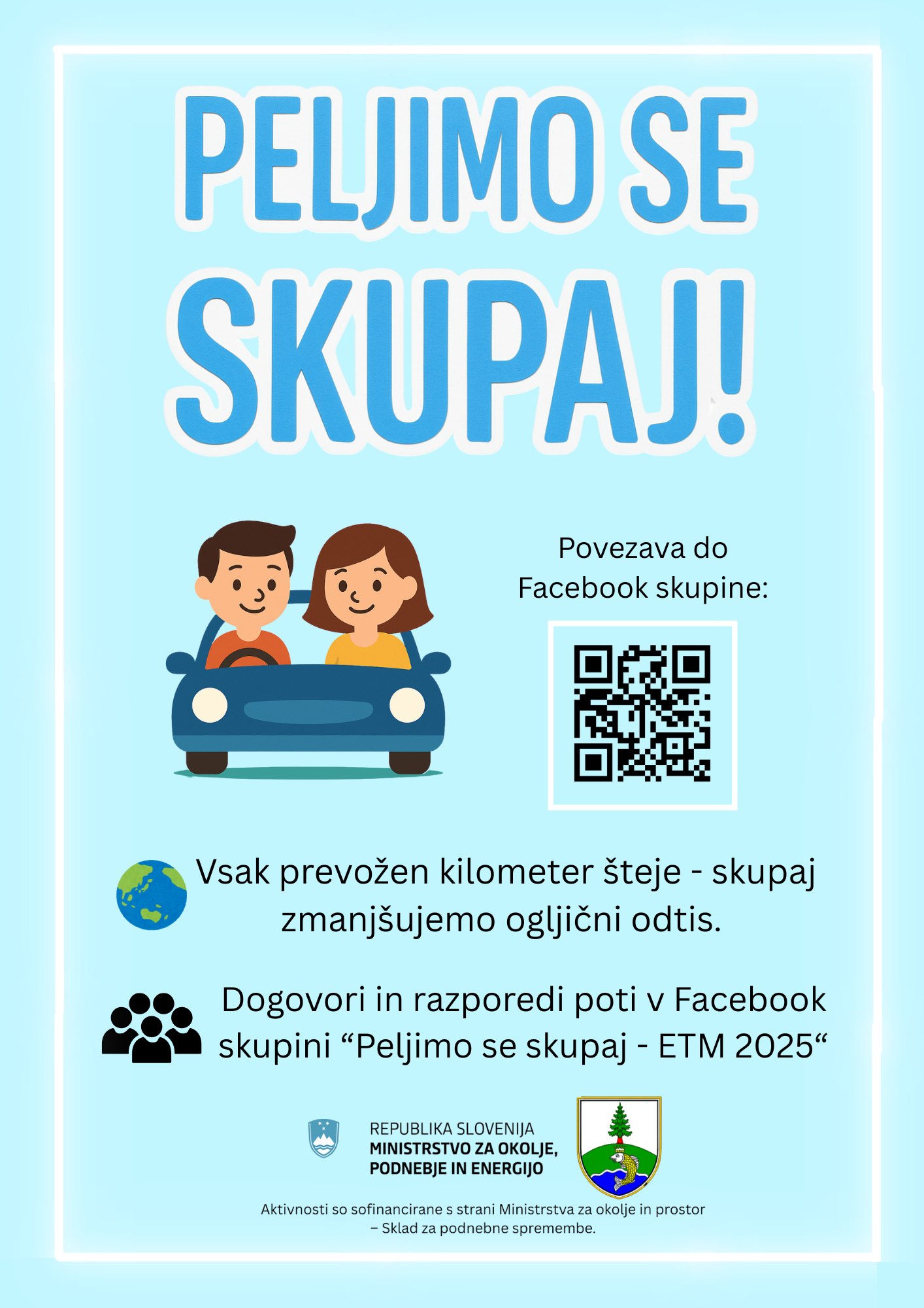 Peljimo se skupaj-plakat